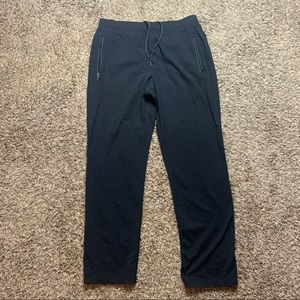 Men’s Lululemon Black Pants Zipper Pockets  XL Sweatpants Track Athletic